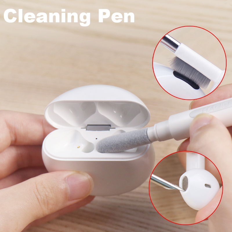 AirPods Cleaning Pen Kit – 3-in-1 Cleaner Tool for Earbuds, Charging Case & More