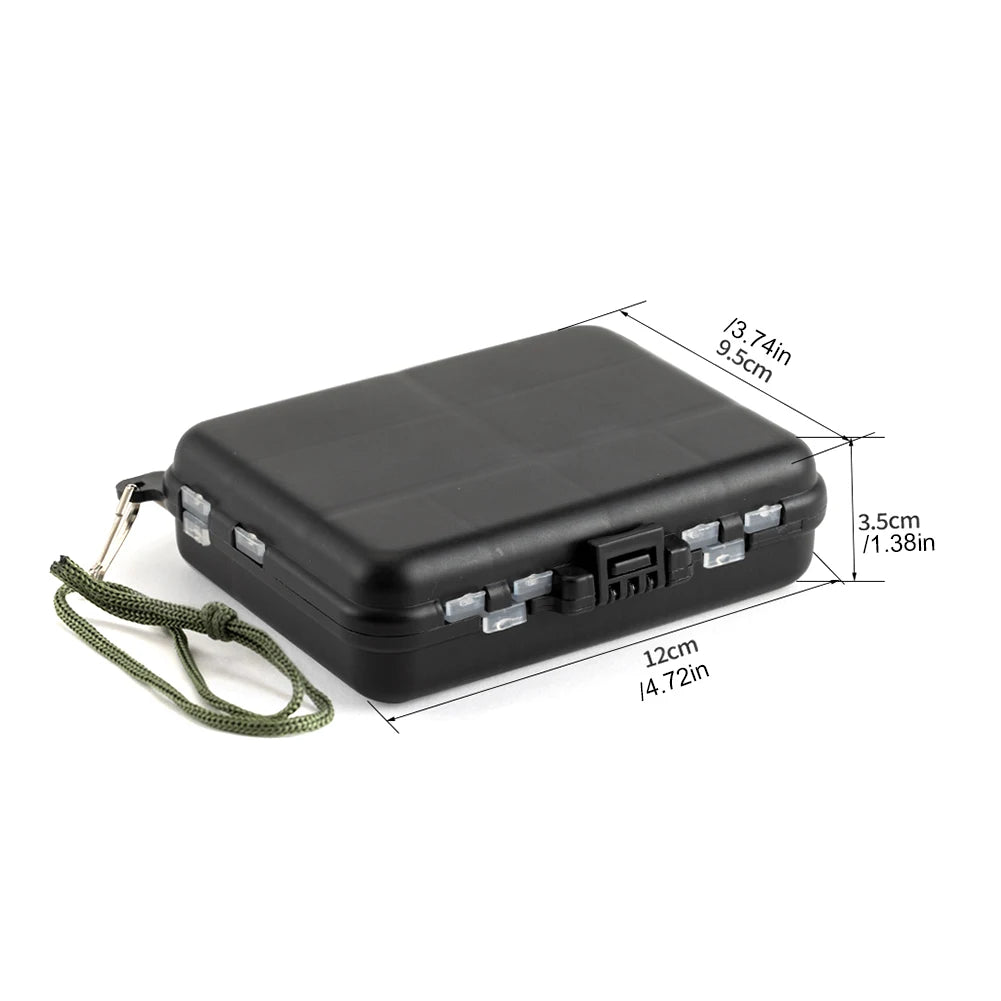 217-Piece Carp Fishing Kit – Swivels, Clips, Tail Sleeves & Terminal Tackle Set with Compact Box for Rig Setup