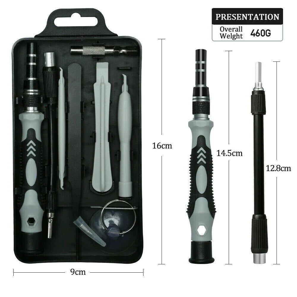 Magnetic Screwdriver Bit Kit – 117PCS Precision Repair Tool Set for iPhone, MacBook, Watches, and Electronics