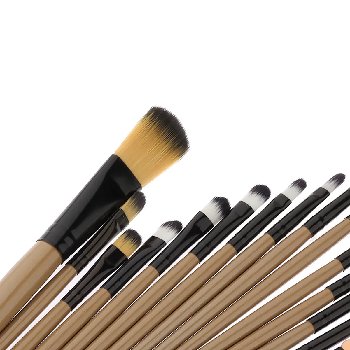 20-Piece Makeup Brush Kit – Professional Bamboo Handle Cosmetic Brushes for Daily Use