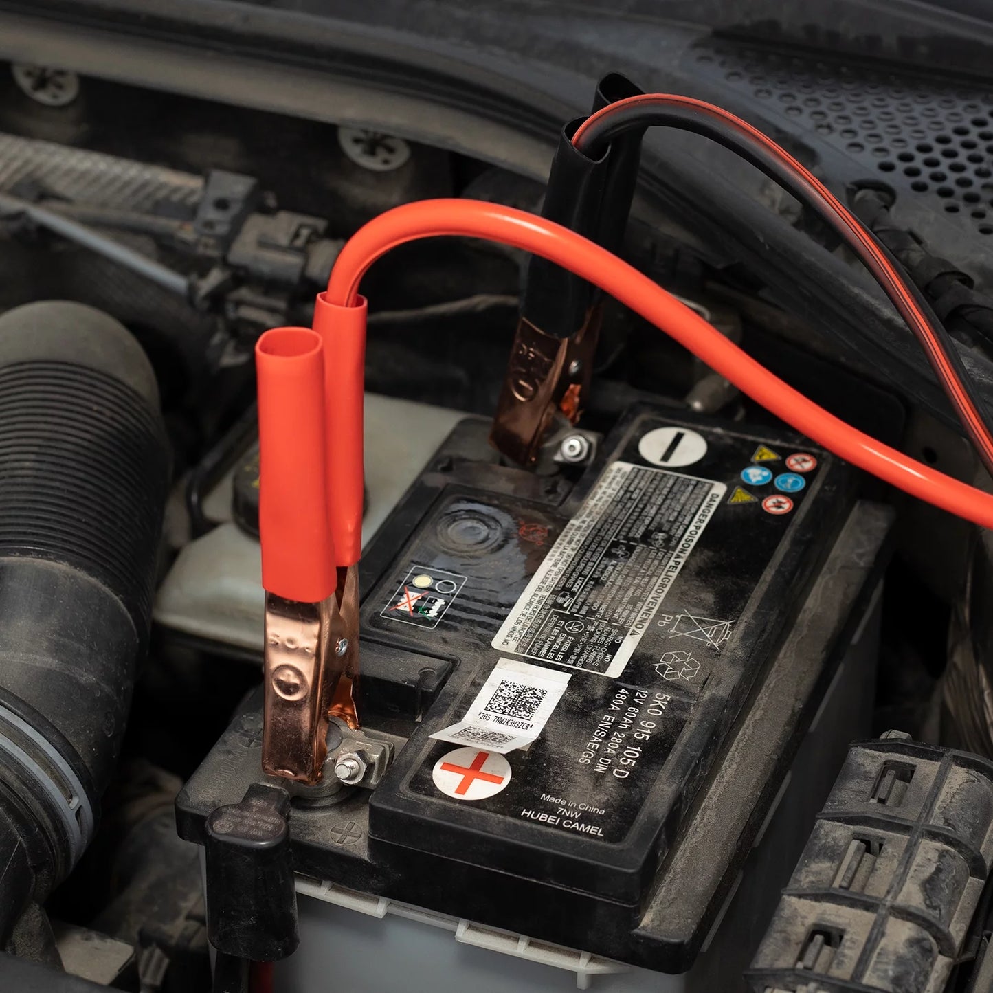 127-Piece Emergency Roadside Kit with Jumper Cables, Tow Rope, Mini First Aid Kit & Safety Tools