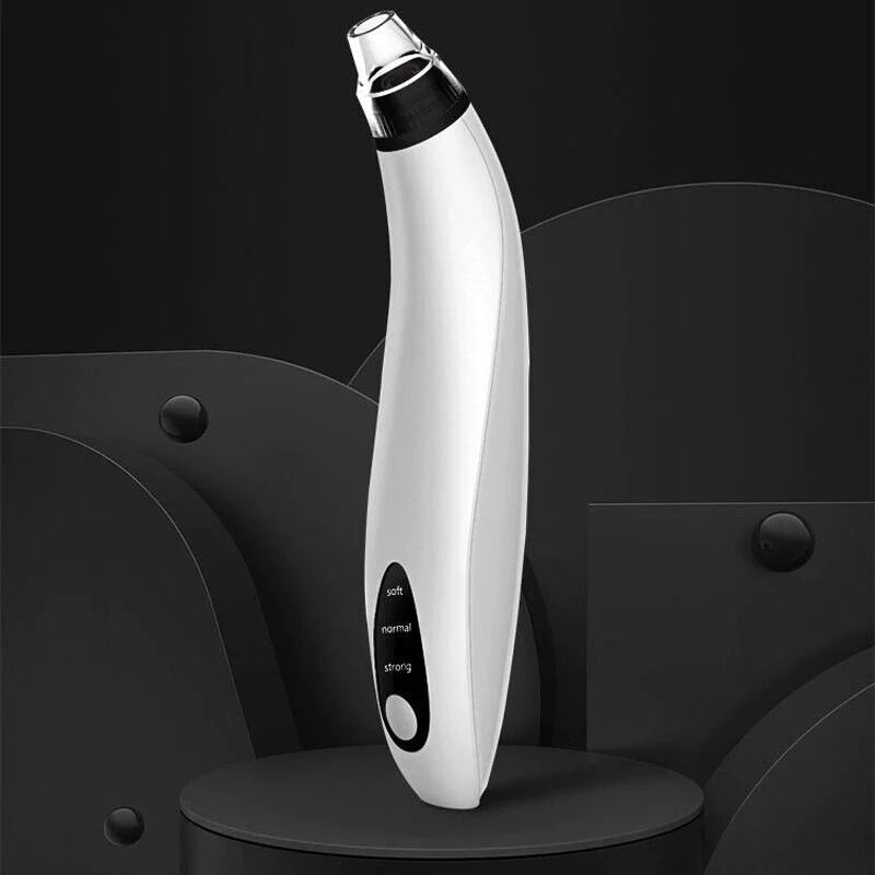 Electric Blackhead Remover Kit –Pore Vacuum Cleaner Kit with Adjustable Suction, Rechargeable Device & Interchangeable Heads for Face Skincare