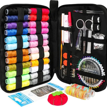 Complete Sewing Kit – Portable DIY Hand Sewing & Embroidery Tool Set